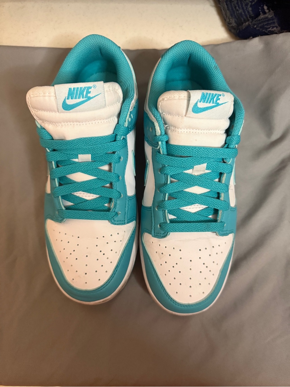 Nike Dunk Low Turquoise Aqua White Women’s 7